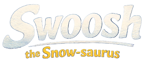 Swoosh the Snow-saurus logo